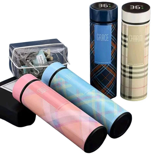 LED Temperature Display Water Bottle