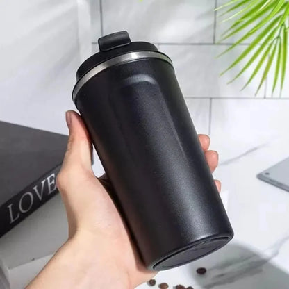 Stainless Steel Vacuum Insulated Thermos Flask Travel Mug with Temperature Display
