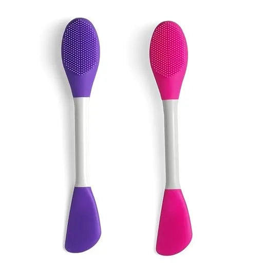 Double Ended Silicone Face Mask & Cleansing Brush