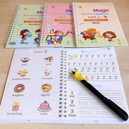 ) Magic Practice Copybook for Kids