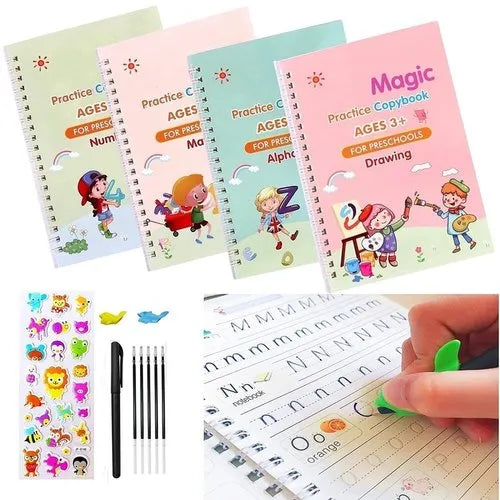 ) Magic Practice Copybook for Kids